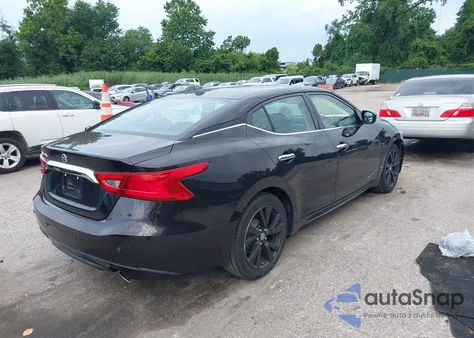 2016 Nissan Maxima 3.5 Platinum/3.5 S/3.5 Sl/3.5 Sr/3.5 Sv z USA, uszkodzony, nr VIN 1N4AA6AP9GC444573